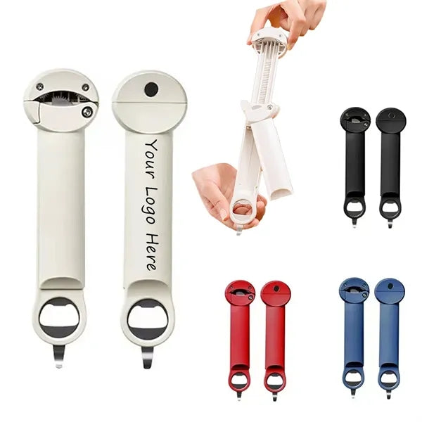 Multifunctional Magnetic Retractable Bottle Opener