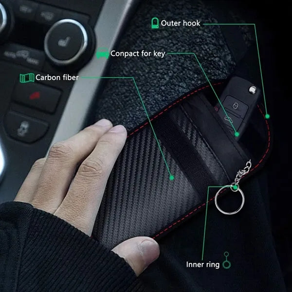 RFID Keys Fob Protector Pouch Anti Theft Car Security Cage