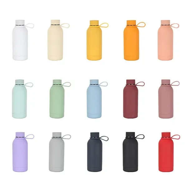 350ml Rubber Painting Insulated Water Bottle
