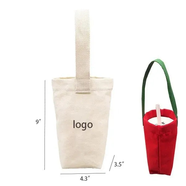 Portable Canvas Coffee Cup Sleeves