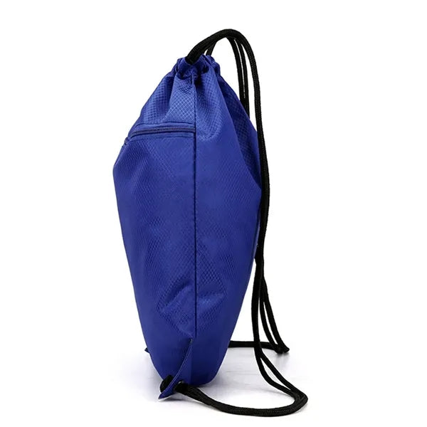 Drawstring Backpack Oxford cloth Water Resistant String Bag