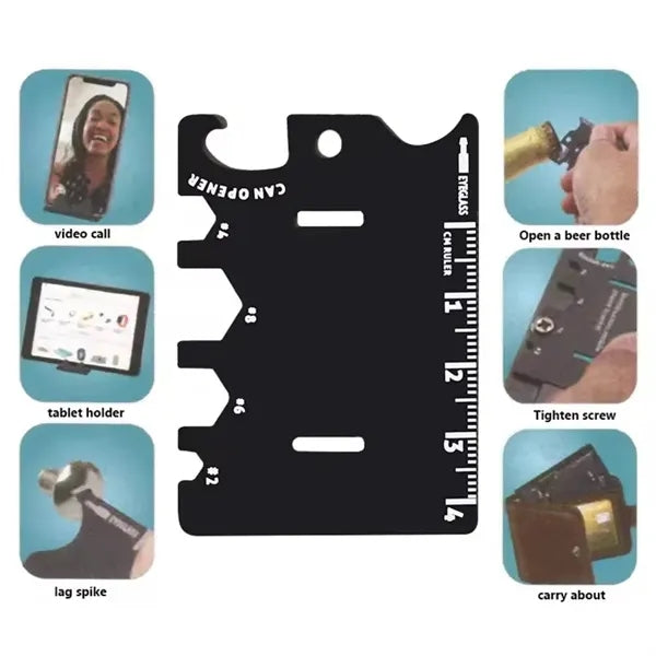 10 In 1 Bottle Opener Phone Holder Bracket Folding Card