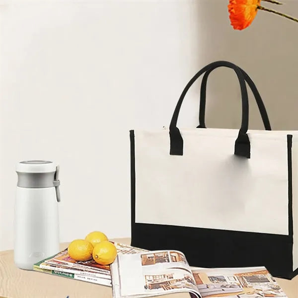 Canvas Beach Tote Bag Shopping Eco-friendly Backpack