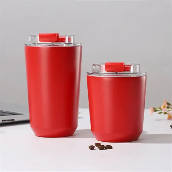 14Oz. Travel Coffee Mug Cup Leak Proof Flip-Cover Tumbler