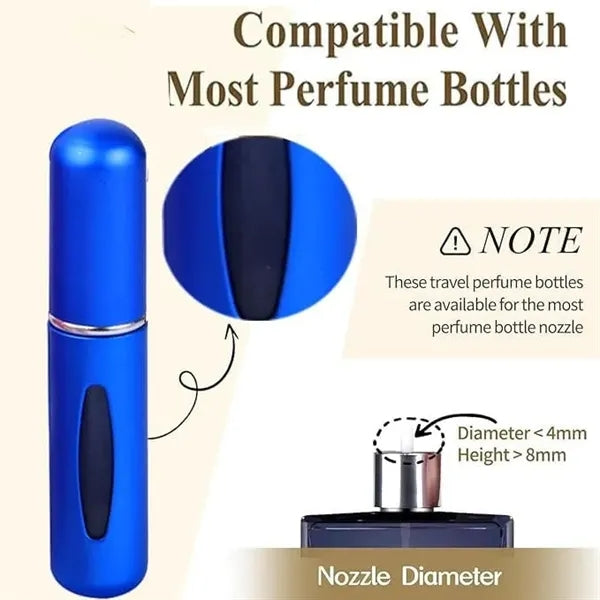 Mini Portable Refillable Perfume Atomizer Bottle