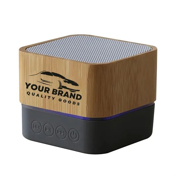 Bamboo Portable Bluetooth Brown Speakers