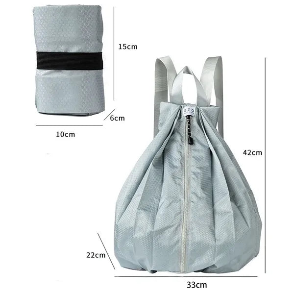 Large Capacity Foldable Backpack Portable Waterproof