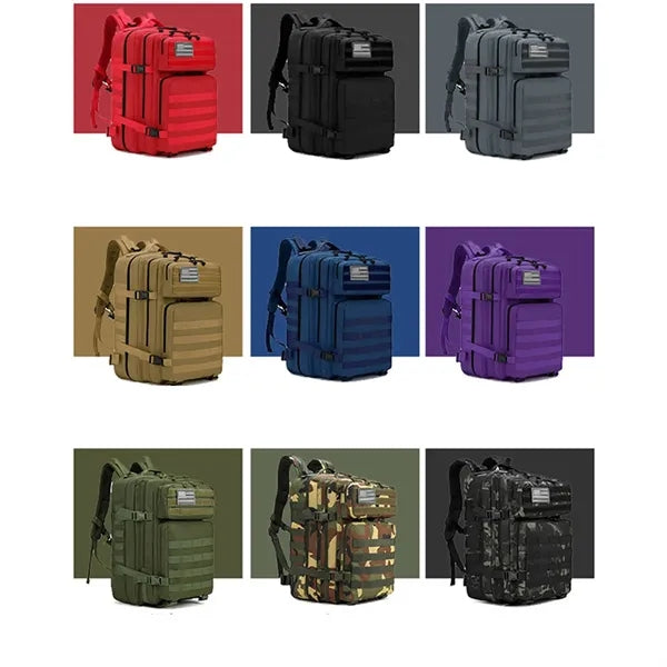 45L Tactical Military Pack Backpack Bags with Molle