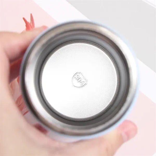 Portable Vacuum Insulated Tumbler Smart LED Thermos Bottle