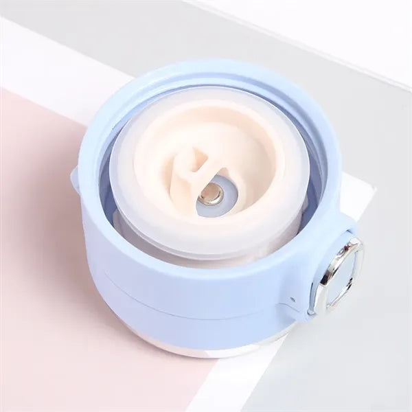 Portable Vacuum Insulated Tumbler Smart LED Thermos Bottle