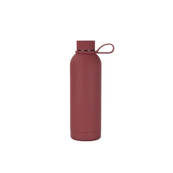 500ml Rubber Painting Insulated Water Bottle