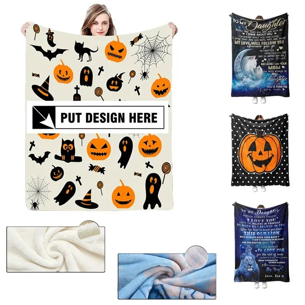 Fully Sublimated Polyester Blanket