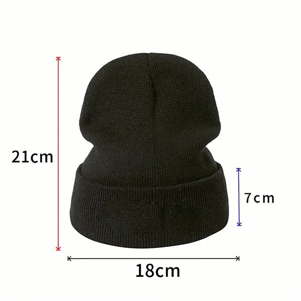 Winter Knit Beanies With Cuff