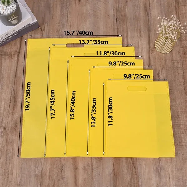Party Nonwoven Celebration Shopping Gift Bags Multi-Sizes