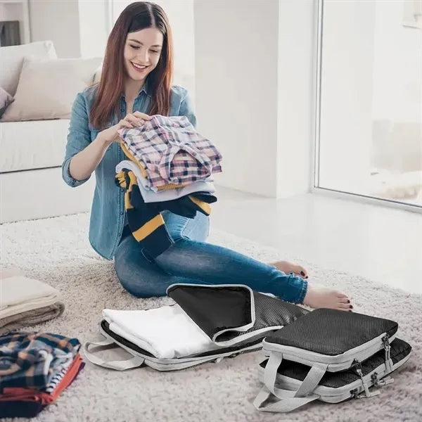 3-Piece Compact Travel Storage Bag