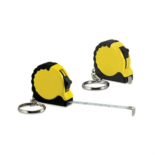 Mini Tape Measure with Keychain