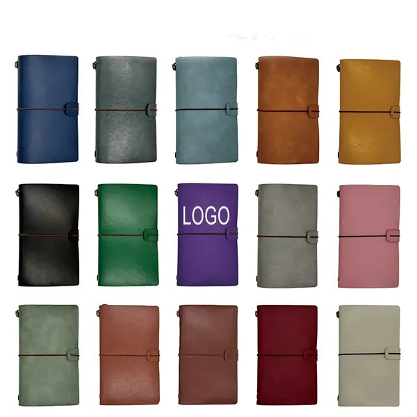 Portable PU Leather Journal Notebook