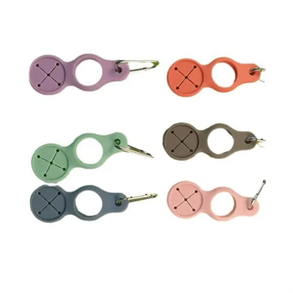 Silicone Water Bottle Carrier With Carabiner