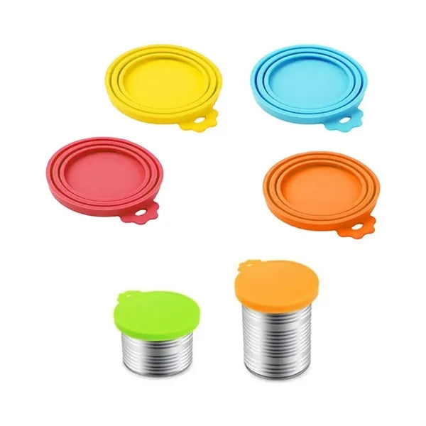Colorful Pet Food Can Cover