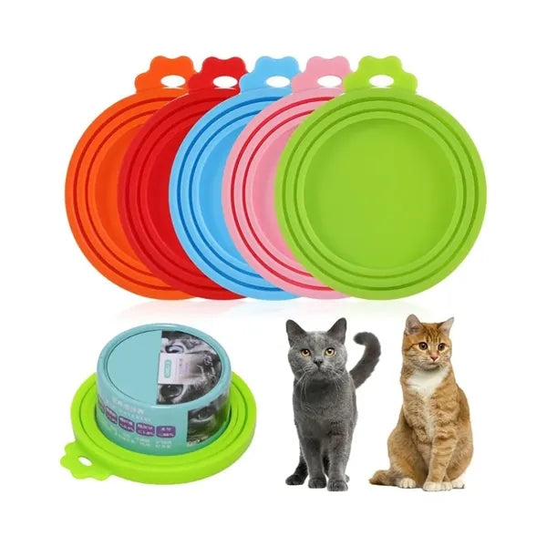 Colorful Pet Food Can Cover