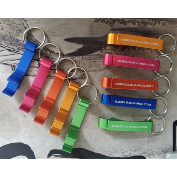Aluminum Bottle Can Opener Key Ring
