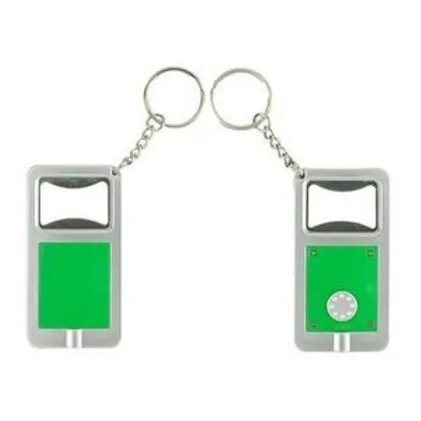 Bottle Opener LED Flashlight Keychain