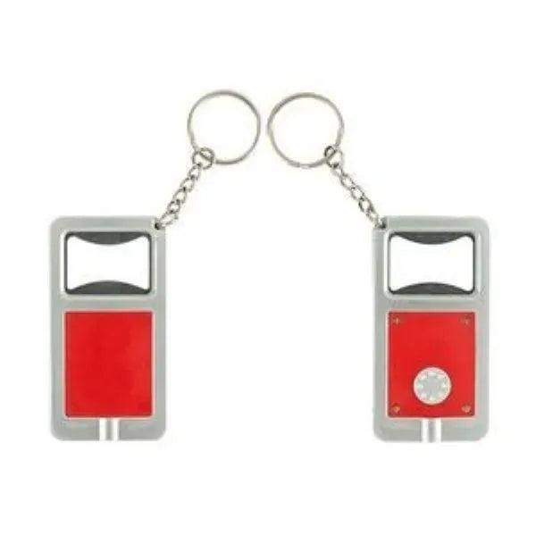 Bottle Opener LED Flashlight Keychain