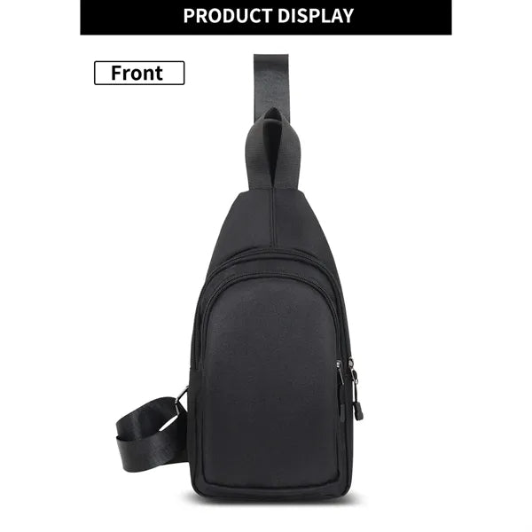 Travel Hiking Sling Crossbody Chest Daypack Fanny Pack Bag