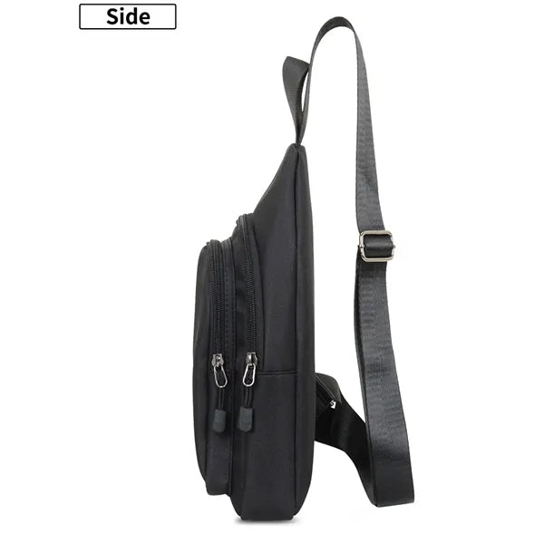 Travel Hiking Sling Crossbody Chest Daypack Fanny Pack Bag