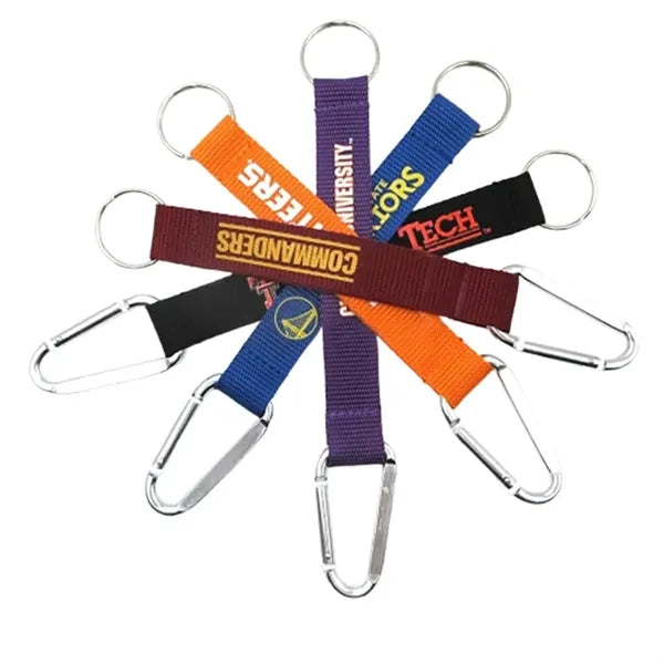 Carabiner Clip with Short Strap