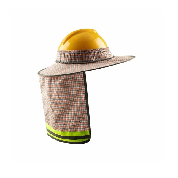 Breathable Safety Helmet w/ Removable Reflective Sunshade