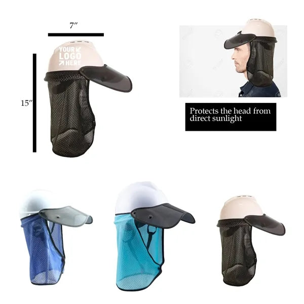 New Safety Helmet w/ Blackout Brim & Breathable Sunshade