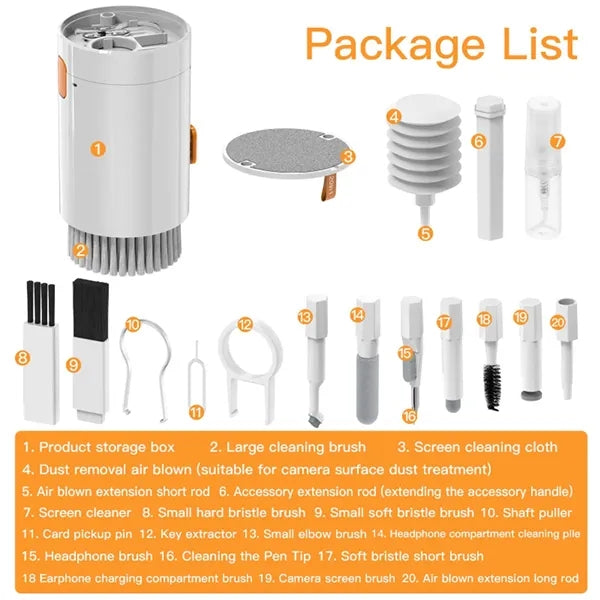 20 in 1 Airpods Keyboard Multi-Function Cleaner Kit Tools