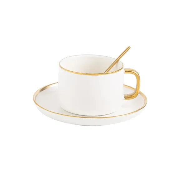 7.5 Oz Coffee Cup Set (Cup & Saucer)