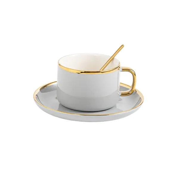 7.5 Oz Coffee Cup Set (Cup & Saucer)