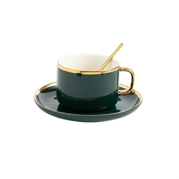 7.5 Oz Coffee Cup Set (Cup & Saucer)