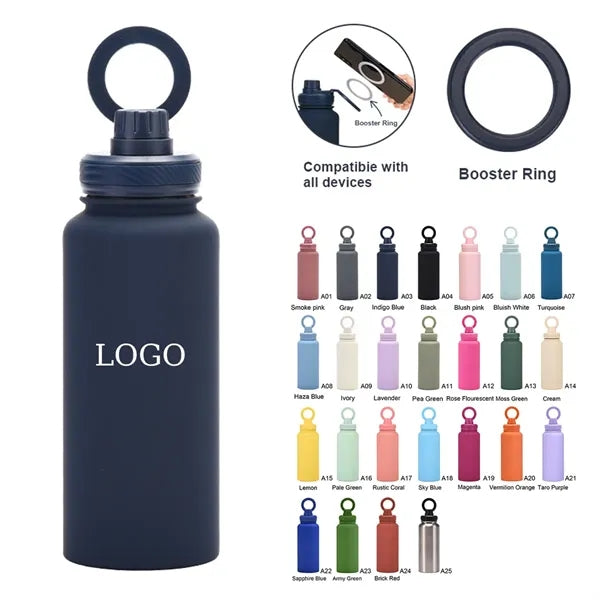 32 Oz MagSafe Water Bottle With Phone Holder
