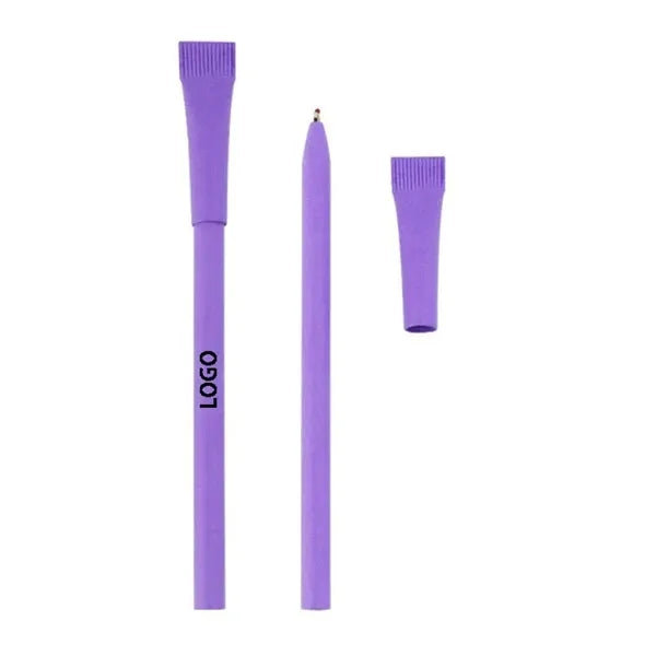 Paper Barrel Ballpoint Pen