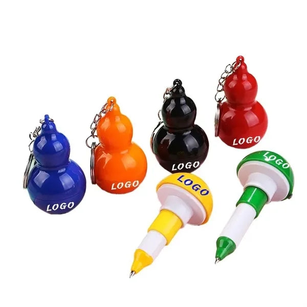 Gourd Shaped Retractable Ballpoint Pen