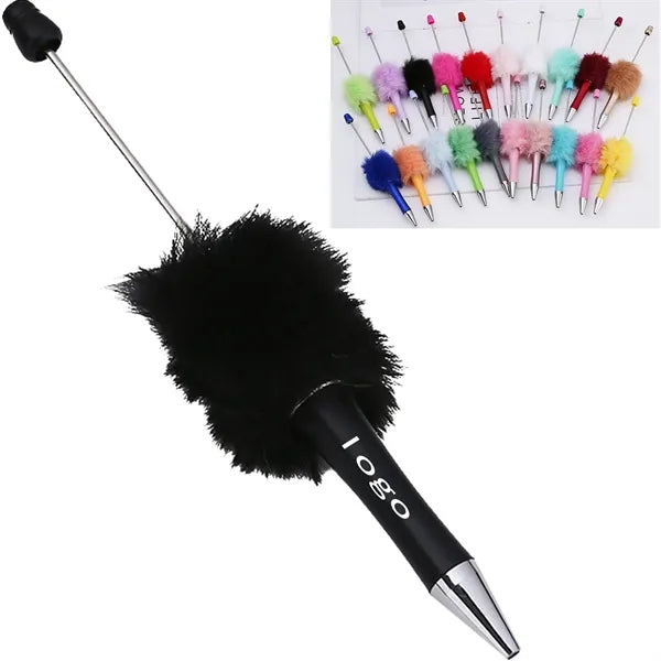Creative Cute Plush Ball Ballpoint Pen