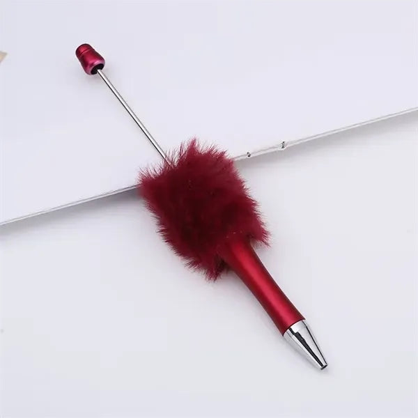 Creative Cute Plush Ball Ballpoint Pen