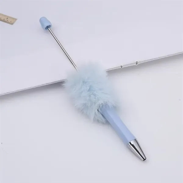 Creative Cute Plush Ball Ballpoint Pen