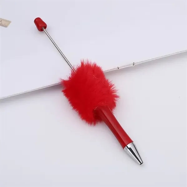 Creative Cute Plush Ball Ballpoint Pen