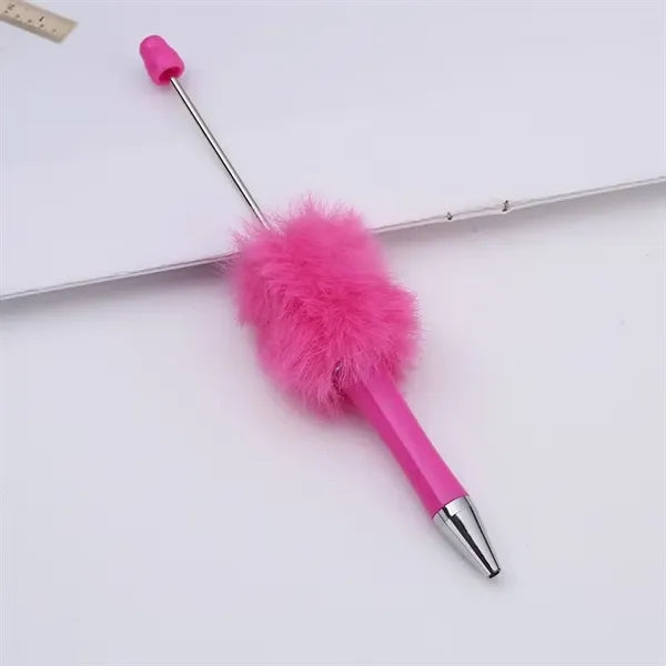 Creative Cute Plush Ball Ballpoint Pen
