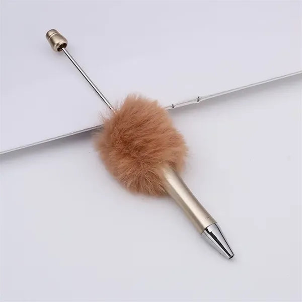 Creative Cute Plush Ball Ballpoint Pen