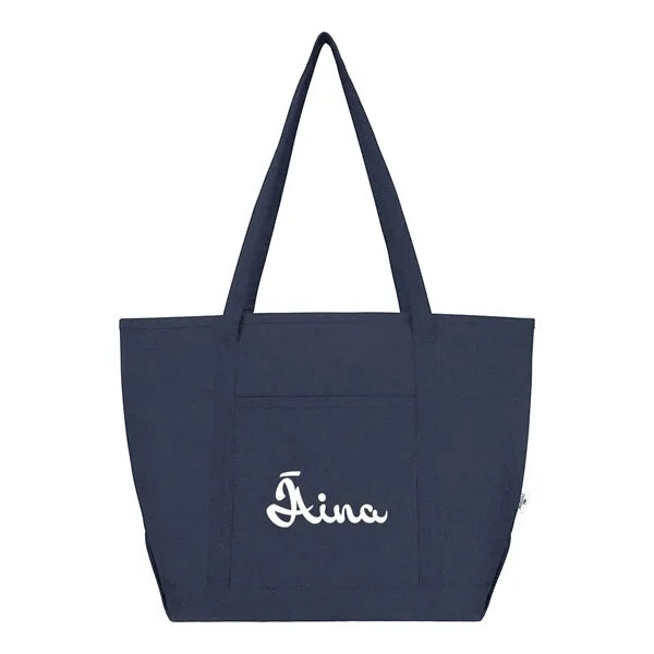 Arden 9 Oz. Recycled Cotton Starboard Tote Bag