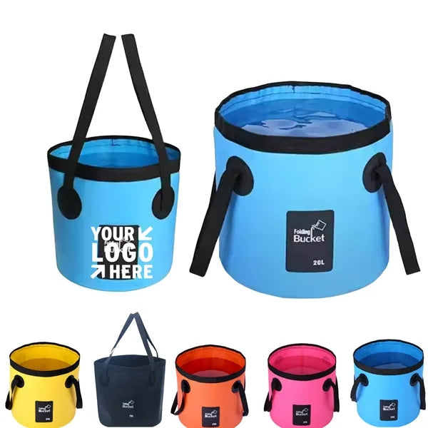 Stereo PVC Folding Bucket for Water Storage and Fishing