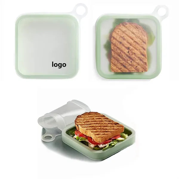 Silicone Sandwich Container for Lunch Boxes