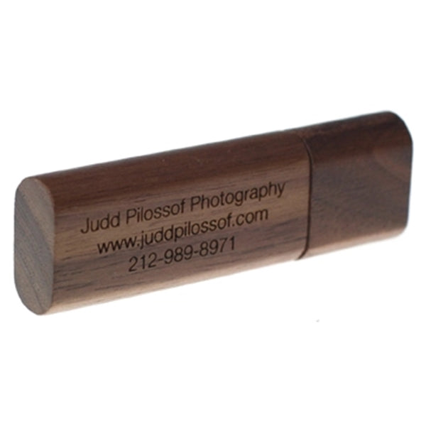Marsh Wood USB Flash Drive w/ Key Ring