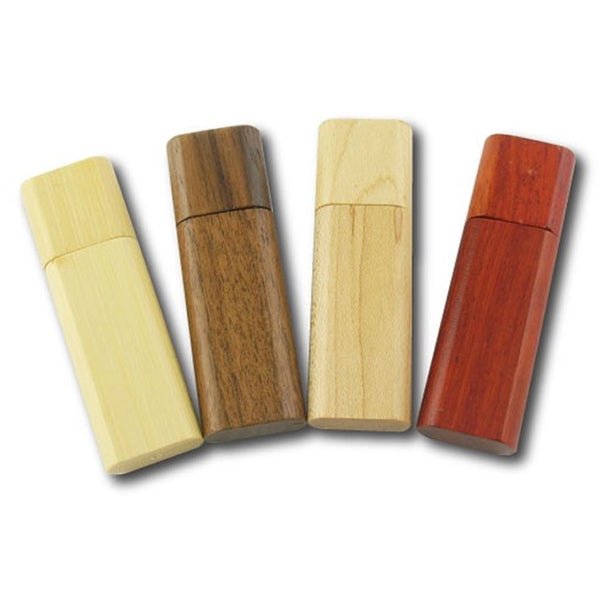 Marsh Wood USB Flash Drive w/ Key Ring